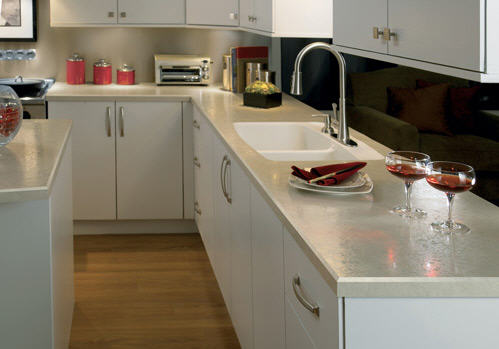 Integrated Sinks add Luxury to Laminate Tops