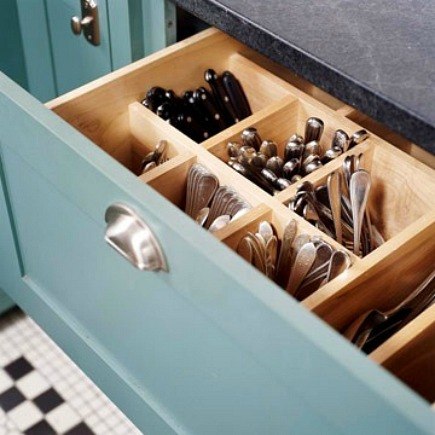 New Ways To Think About Deep Drawer Storage with deep dividers for cutlery