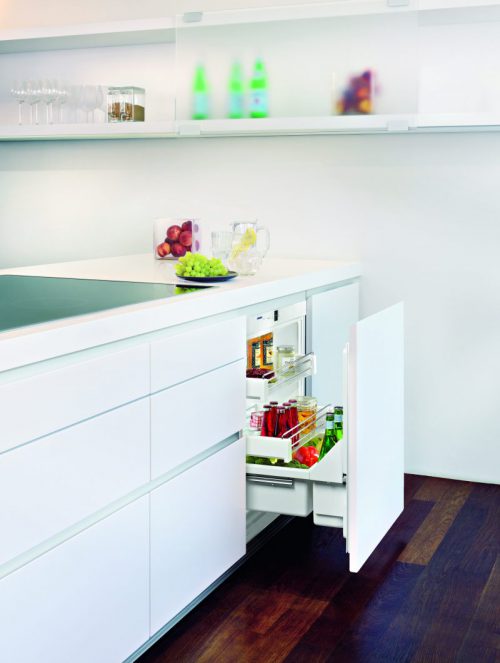 UPR 503 pull-out style undercounter refrigerator | KitchAnn Style