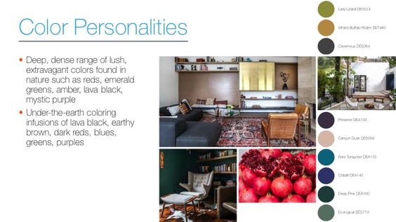 Dunn-Edwards 2018 Trend Report contains 5 palettes for the coming year