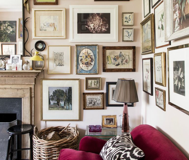 Style Guide: Eclectic Design | Gallery Wall