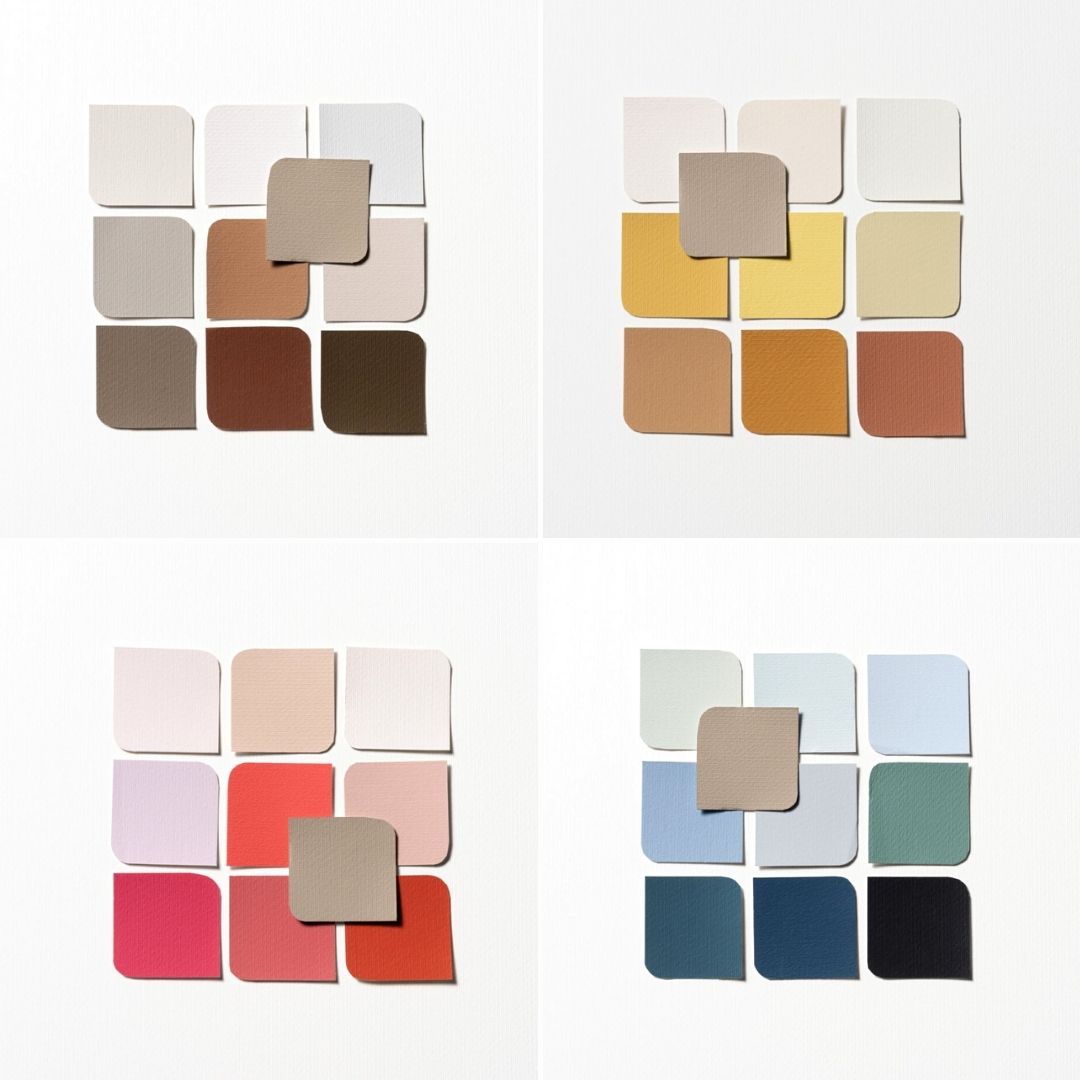 AkzoNobel Color of the Year 2021 | Brave Ground complementary palettes