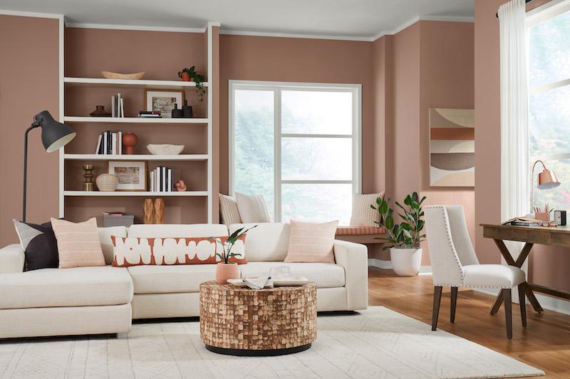 Sherwin-Williams 2023 color of the Year Living Room