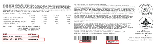 Electrolux Group Recalls Frigidaire Gas Cooktops and Laundry Centers Electrolux Group Recalls Frigidaire cooktops